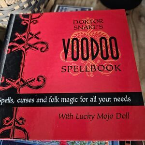 Doktor Snake's Voodoo Spellbook Spells Curses Folk Magic Wicca & Paganism
